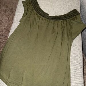 Old Navy Olive Green Top
